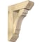 Ekena Millwork Olympic Slat Rough Sawn Bracket w/ Offset Brace, Douglas Fir, 8"W x 24"D x 32"H BKT0806X24X32OLY06RDF - alternate 1